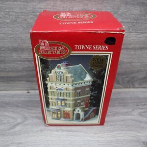 Vintage Dickens Collectibles Porcelain Lighted Houses Chemist Christmas Holiday